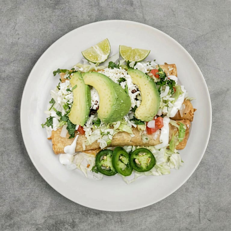 Flautas That Delight Your Tastebuds